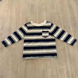 Striped, boys long-sleeve tee